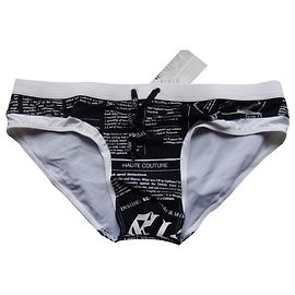 maillot de bain John Galliano XLLL Noir