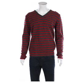 Pull Filippa K en laine rouge et gris Rouge Gris