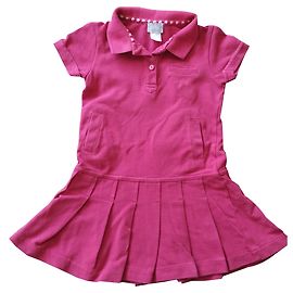 Vestido de algodão rosa Cyrillus 102 cm Rosa
