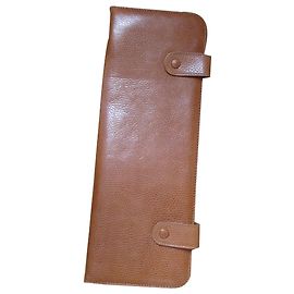 Christian Dior Tie Case Caramel Leather Caramel