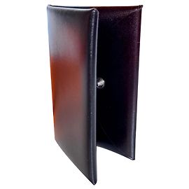 Hermès Calvi card holder. black box leather. neuf. mixed. Intemporel. Black