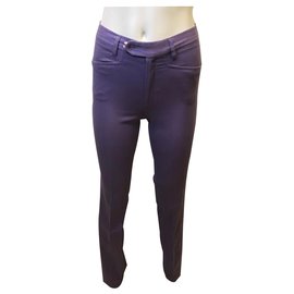 Joseph-Cigarette trousers-Purple