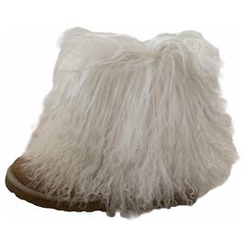 Ugg Stivali Bianco Beige