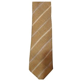 ERMENEGILDO ZEGNA / CRAVATTA CASHMERE / NUOVO Beige Blu chiaro