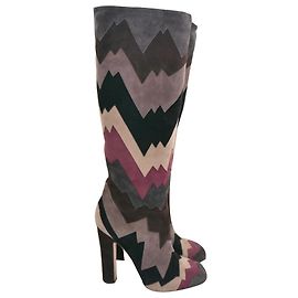 Jimmy Choo Vintage Divina Boots Brown