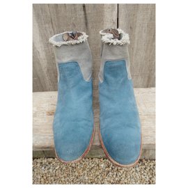 Zadig & Voltaire-Zadig & Voltaire Teddy model boots-Blue
