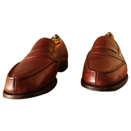 JM Weston-Church´s Loafers 180 JM WESTON size 6D (40) very good condition-Dark red