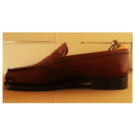 JM Weston-Church´s Loafers 180 JM WESTON size 6D (40) very good condition-Dark red