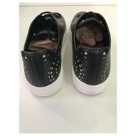 Alaïa-Sneakers Alaia-Nero,Bianco