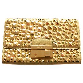 Michael Kors Clutch Gaia con Borchie D'oro
