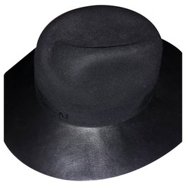 Maison Michel-Hats-Black