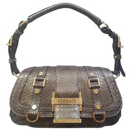 Gianni Versace-Clutch Bag-Bronze