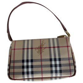 Burberry-Borsa Burburry-Nero,Rosso,Marrone chiaro