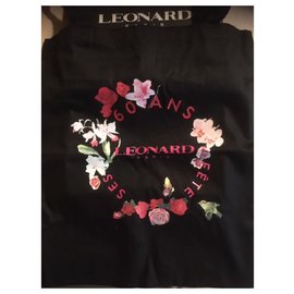 Leonard-Bolso tote Leonard Paris - Modelo de coleccionista-Negro