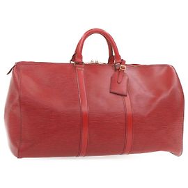 Louis Vuitton Keepall 50 Rot