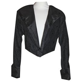 Claude Montana-Vintage jacket by Claude Montana-Black