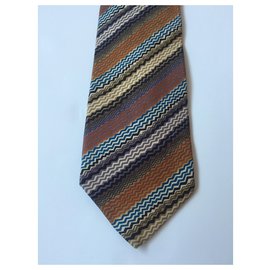 Missoni-Ties-Brown,Beige,Caramel