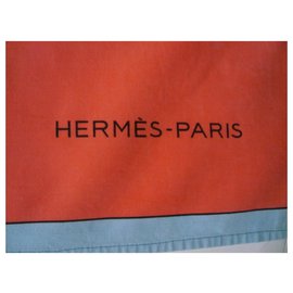 Hermès-HERMES Vintage Cotton Pareo-Multiple colors