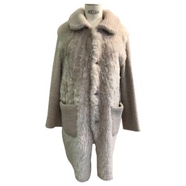 Bonpoint coat Eggshell