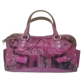 Sac à main Just Cavalli Fuschia Vernis Fuschia