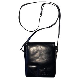 Joop! Borsa a tracolla piccola in pelle nera Nero