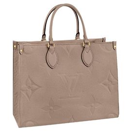 Louis Vuitton LV Onthego MM Dune empreinte Beige