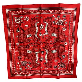 Hermès Leopardos Roja
