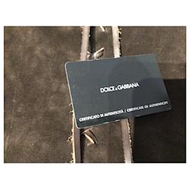 Dolce & Gabbana-Bolsa com certificado-Castanho escuro