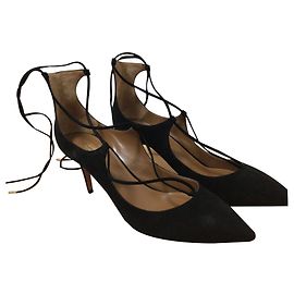 Aquazzura Christy 75 Pumps Black