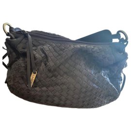 Lancel borsa in pelle marrone Marrone scuro