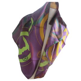 Sciarpa Trussardi in seta multicolore Multicolore