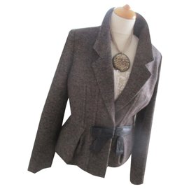 Paule Ka Jackets Dark brown