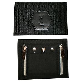 Yves Saint Laurent Lot yves st laurent card holder and new bag mirror Black