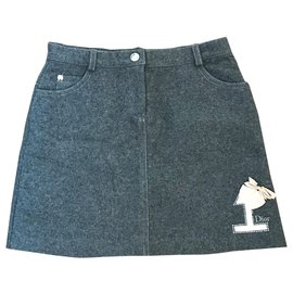 Dior-Skirts-Grey