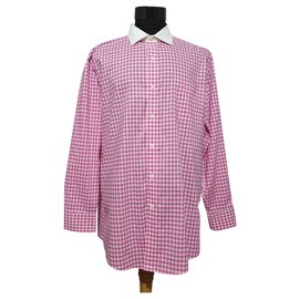 Ralph Lauren-Shirts-Pink,White