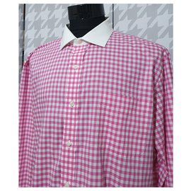 Ralph Lauren-Hemden-Pink,Weiß