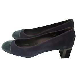 Escarpins Tod's en daim bleu marine 40.5 Bleu Marine