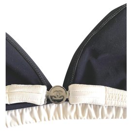 Chanel-Maillots de bain-Noir,Blanc