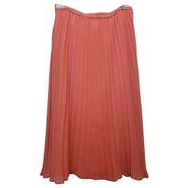 Jupe plissée-soleil Tommy Hilfiger. Rose