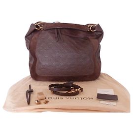 Bolso LOUIS VUITTON Audacieuse GM Empreinte Marrón oscuro