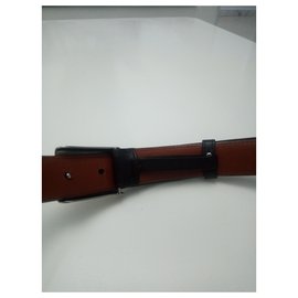 Salvatore Ferragamo-Belts-Black