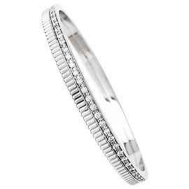 Bracciale Boucheron "Quatre Radiant" in oro bianco e diamanti. Altro