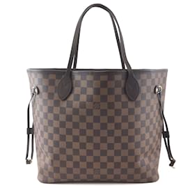 Louis Vuitton-Toile Louis Vuitton Neo Neverfull MM Damier Ebene-Marron