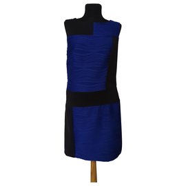 Cynthia Rowley-Dresses-Black,Blue