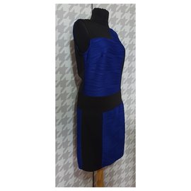 ginger blue dress White Ginger Blue Button Front Tank Dress Small – By Paradise Found main image 1