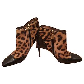 Roberto Cavalli Ankle boots in leopard Leopard print