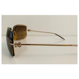 D&G-Oculos escuros-Dourado