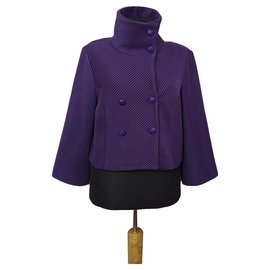 Joseph Ribkoff Blazer Purple Purple