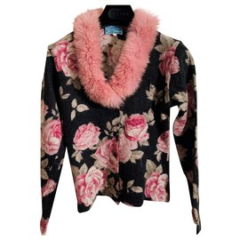 Blumarine Malhas Preto
