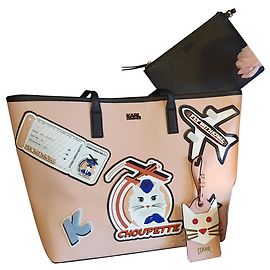 Sac cabas collection Choupette Karl Lagerfeld Autre